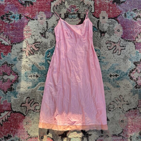 Dosa Baby Pink Silk Slip Mini Dress Size 3 - Picture 2 of 8
